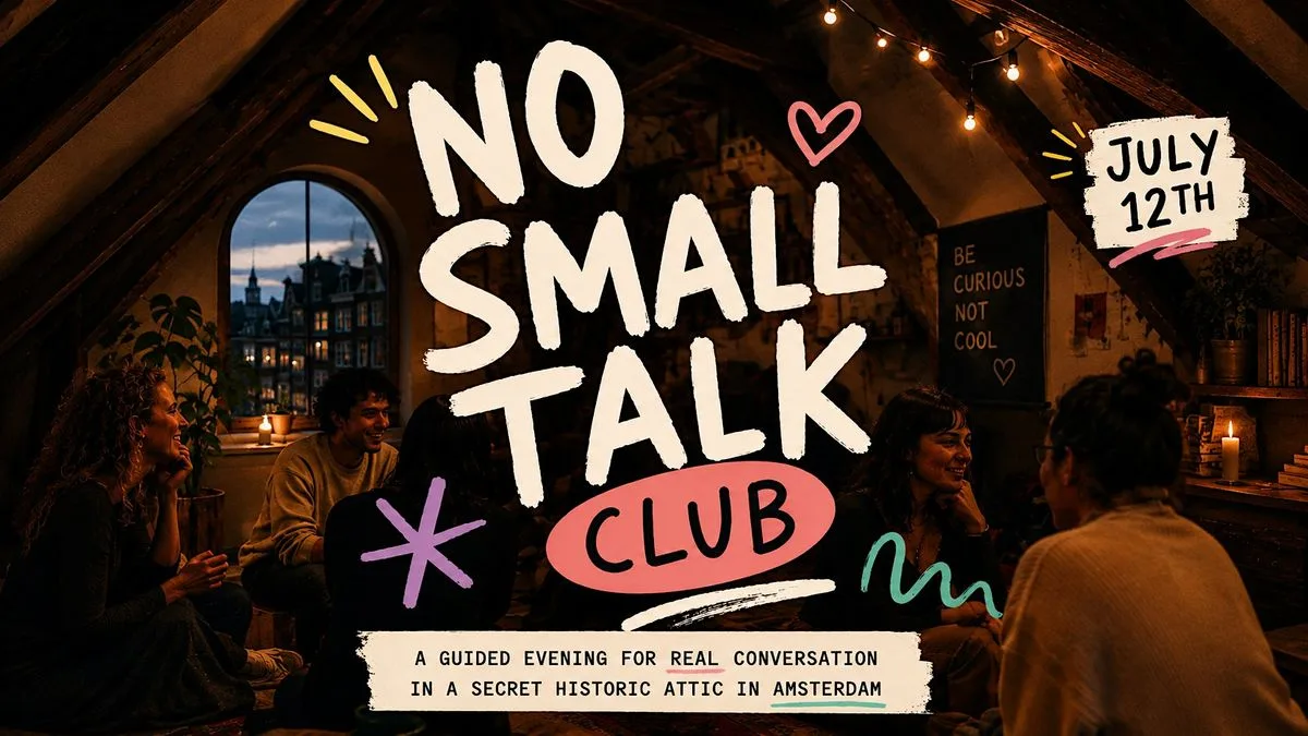 No Small Talk Club AMS