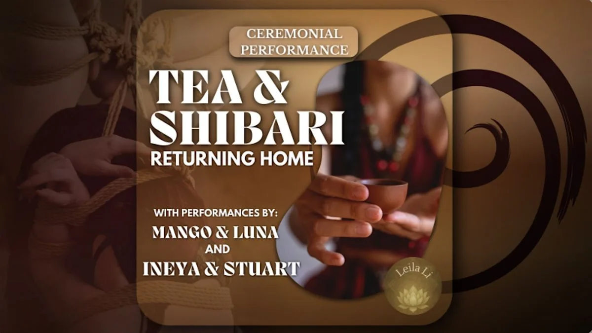 Tea Ceremony &amp; Art of Shibari - Returning home - Amsterdam
