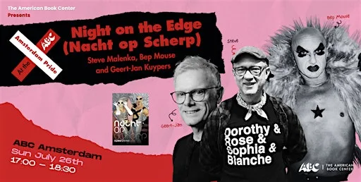 Amsterdam Pride ️‍: Nacht op scherp/Night on the Edge book presentation