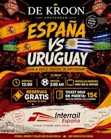 ESPAÑA VS URUGUAY, De Kroon Amsterdam