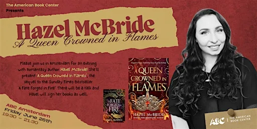 An evening with Hazel McBride: A Queen Crowned in Flames
