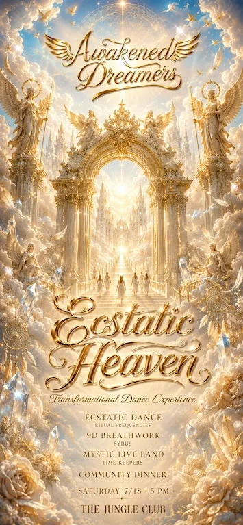 Awakened Dreamers presents: ECSTATIC HEAVEN at The Jungle Club – 7/18