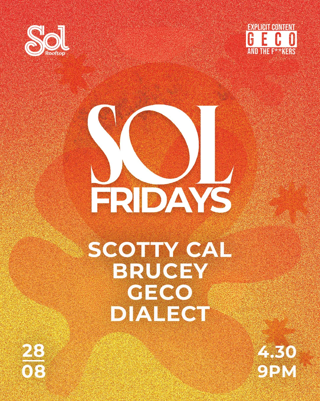 Sol Fridays x GECO & The Fkers - Scotty Cal, Brucey, GECO, Dialect