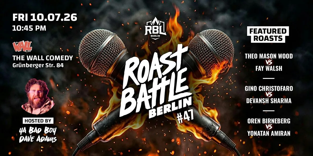 Roast Battle Berlin #47 -  Round 12 - English Comedy
