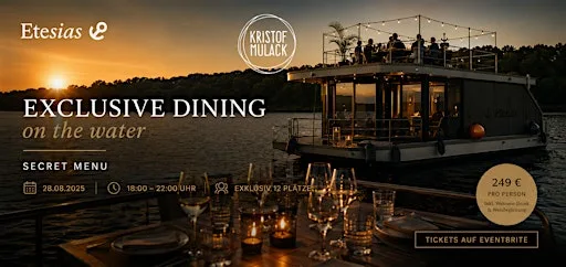 Secret Menu an Bord – Exklusives Dinner mit Kristof Mulack auf der ETESIAS