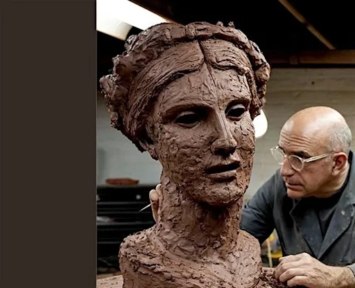 Vernissage der Ausstellung ''Hellenic Heads''  von Georgios Petridis