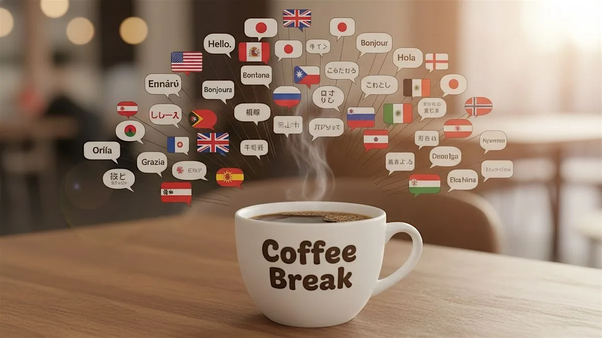 Summer at Coffee Break - English Conversation Table in Brussels
