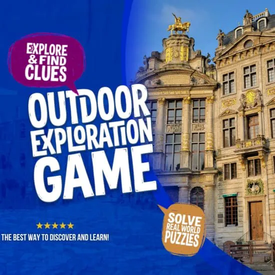 Jeu d'exploration en plein air « Voyage dans le temps à Bruxelles »