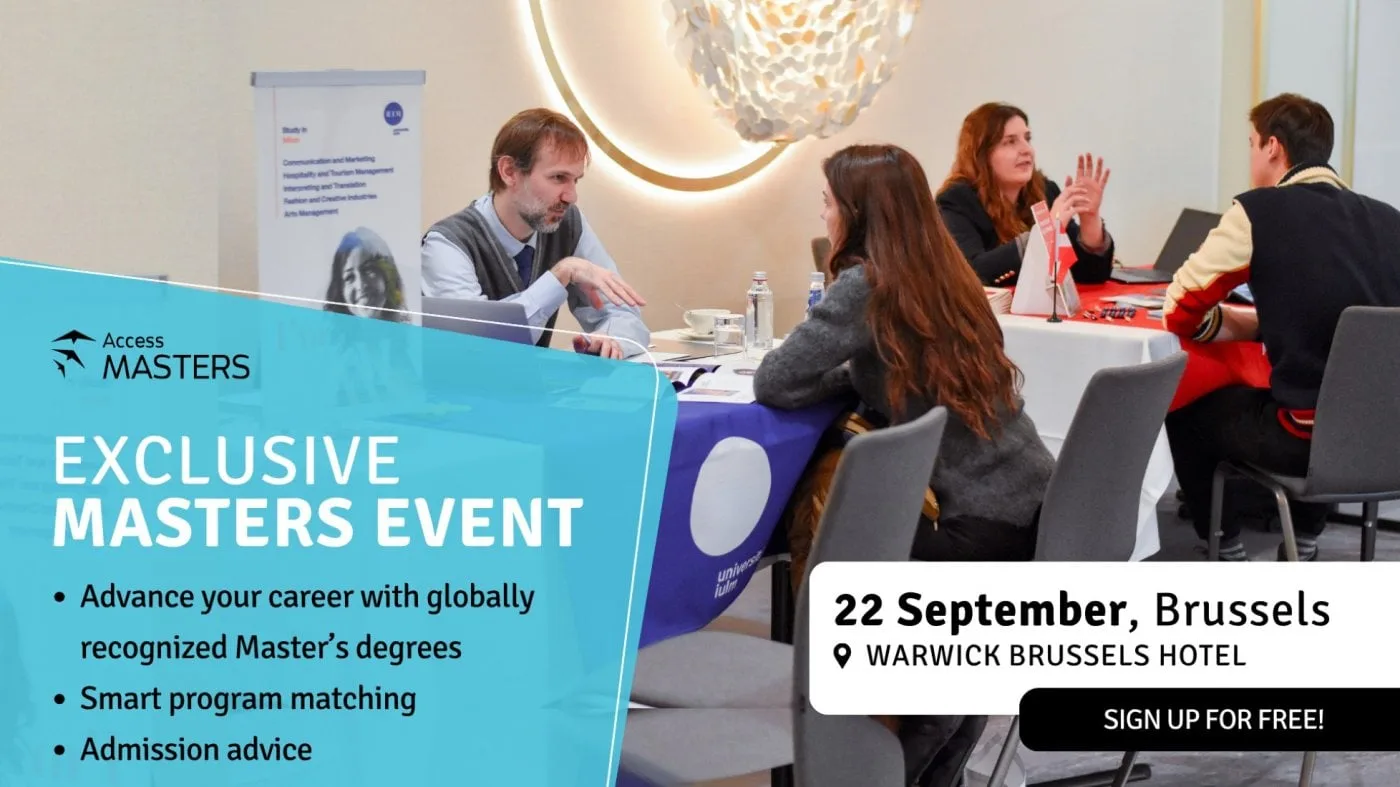  Your Global Master's Journey Starts in Brussels | September 22