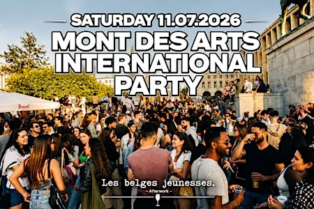 International Party at Mont des Arts | Plein Publiek Bxl  Sat 11.07