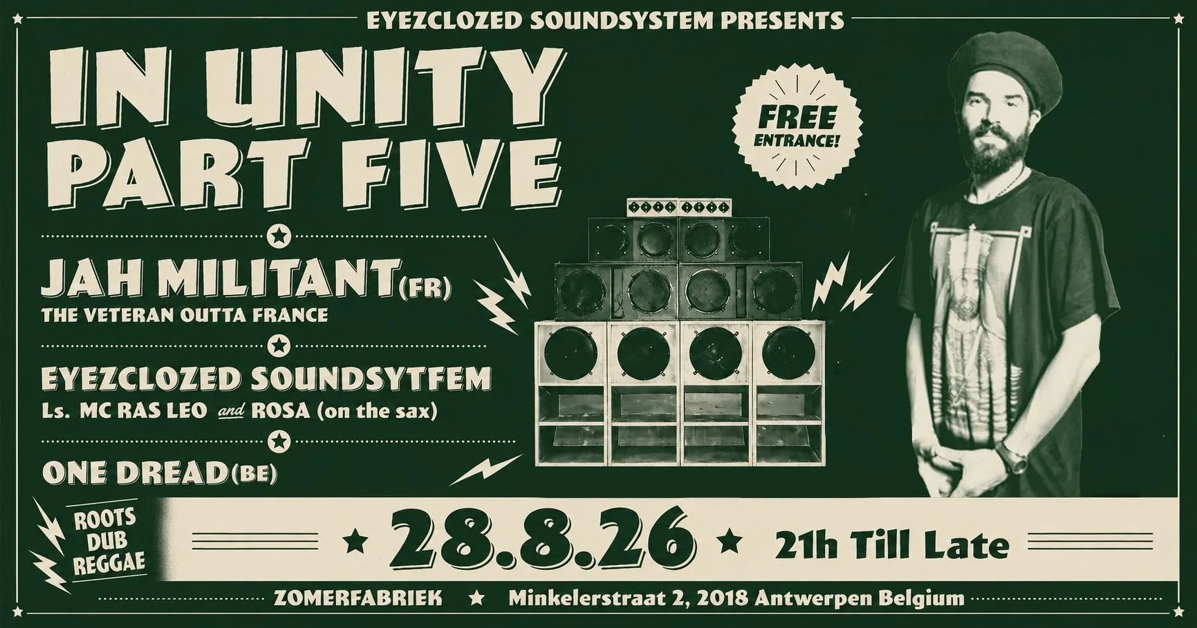 EyezClozed invites Jah Militant ‘IN UNITY PART 5’.