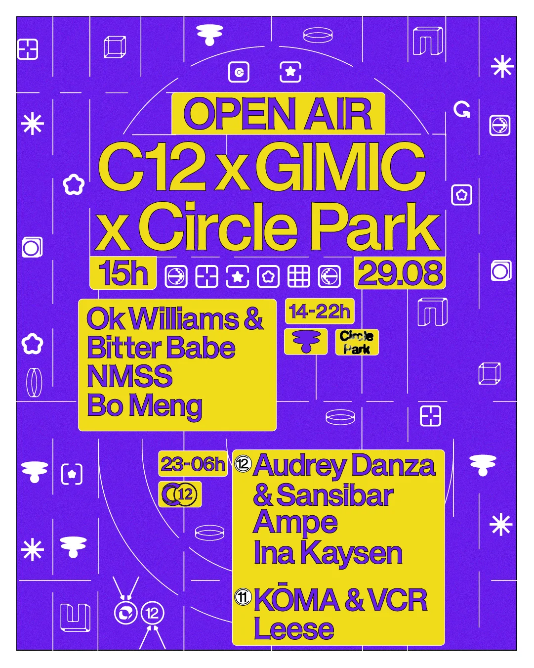 C12 x GIMIC Radio - Open Air & Club / Circle Park & C12 (15h)