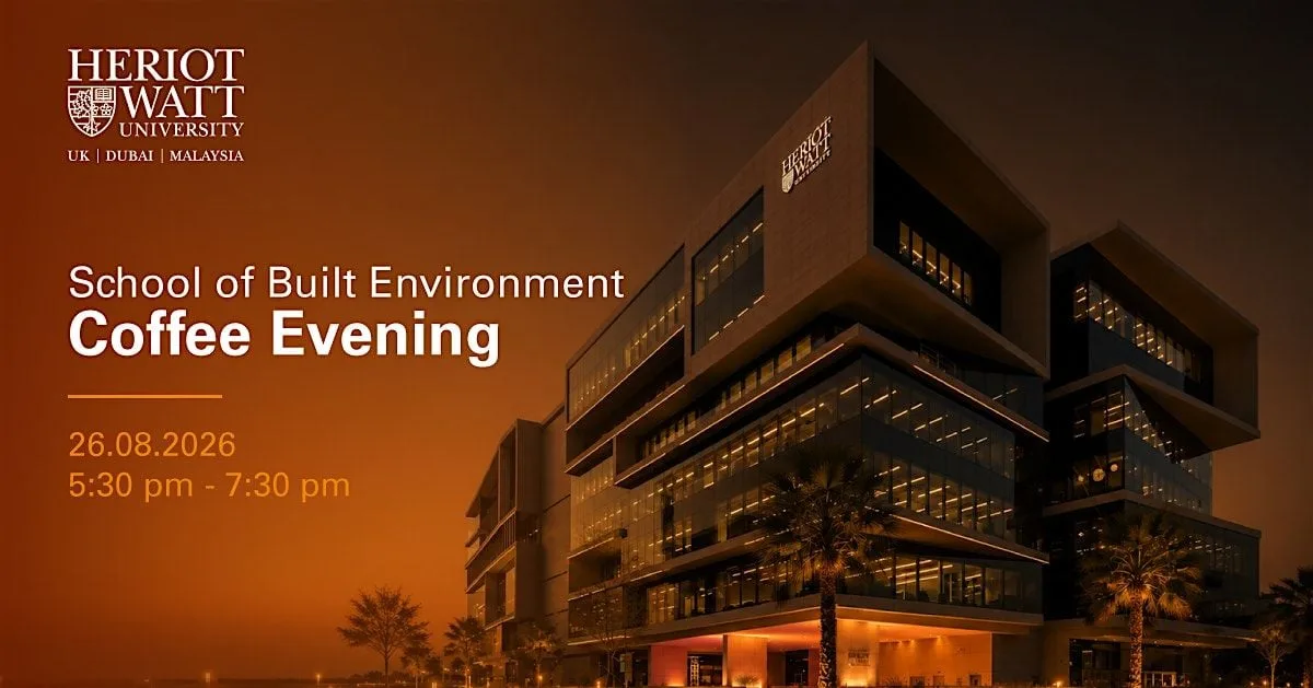 School of Built Environment Coffee Evening
