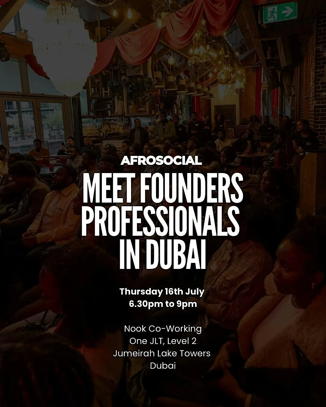 AFROSOCIAL Dubai I Founders &amp; Professionals in the City