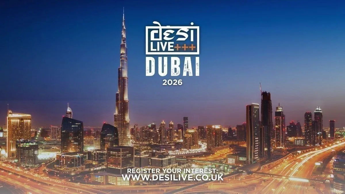 DESI LIVE : DUBAI (PRE REGISTRATION)