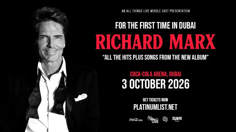 Richard Marx Live at Coca-Cola Arena in Dubai