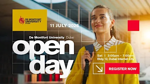 DMU Dubai – Open Day | 11 July 2026