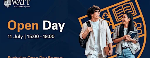 Heriot-Watt University Dubai, July 11 Open Day 2026