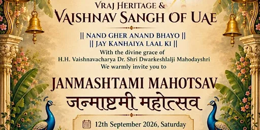 Janmashtami Mahotsav 2026