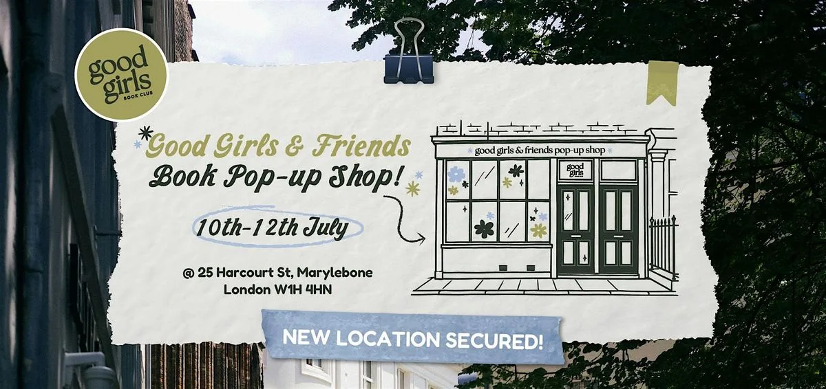 Good Girls &amp; Friends Romance Book Pop-Up