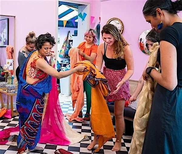 South Asian Heritage Month: Saree Draping Funshop