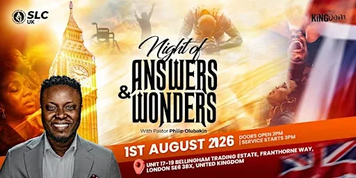 Night of Answers & Wonders