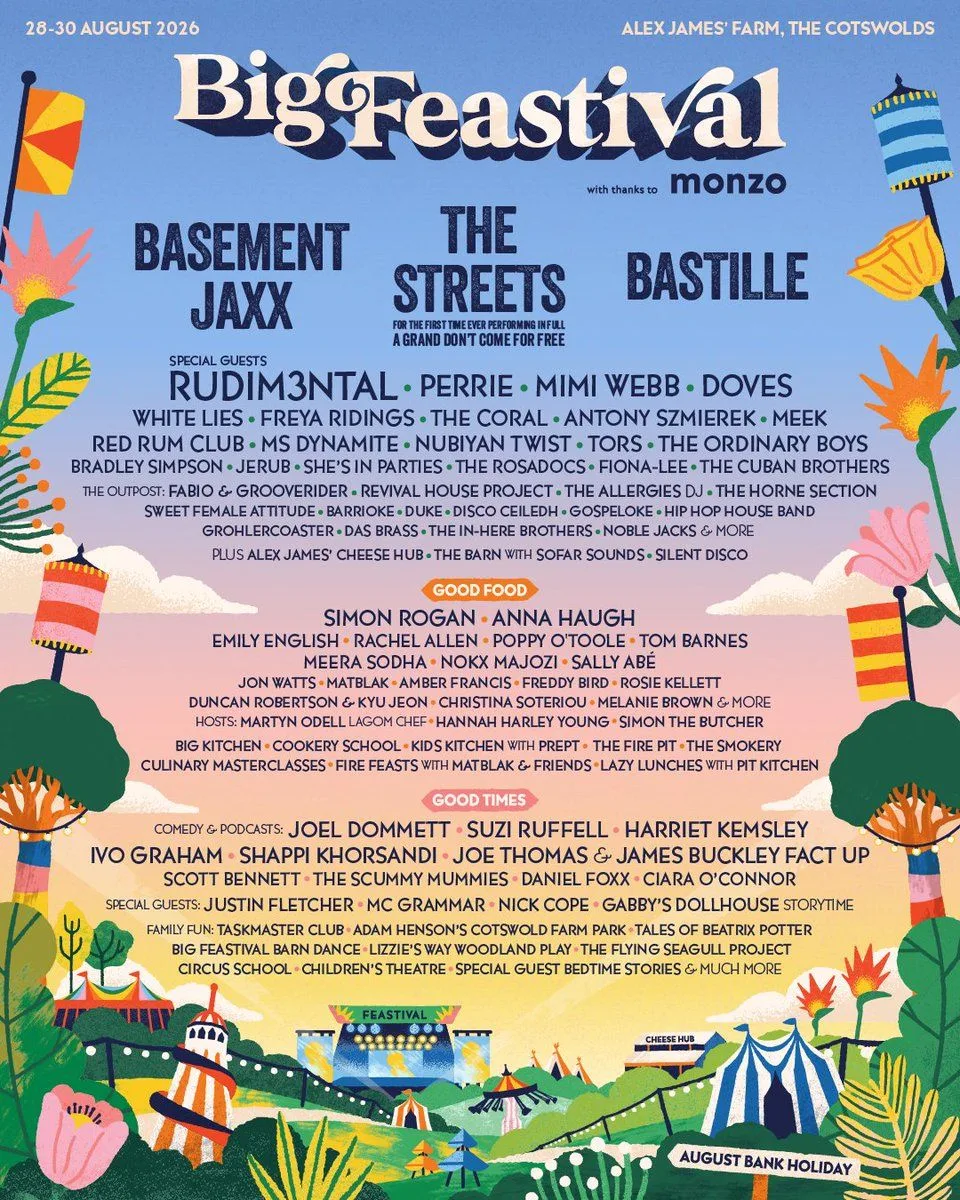 Jardín De Las Delicias Festival 2026 - 2-Day Pass - Dani Martín, Viva Suecia and more Tickets