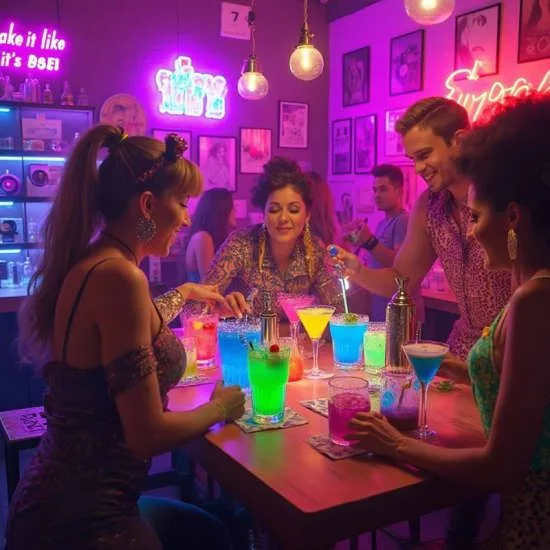 Taller de Coctelería: La Movida Madrileña. ¡Vuelta a los 80's!