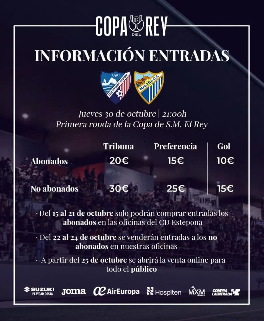 Real Madrid CF vs Málaga CF Tickets