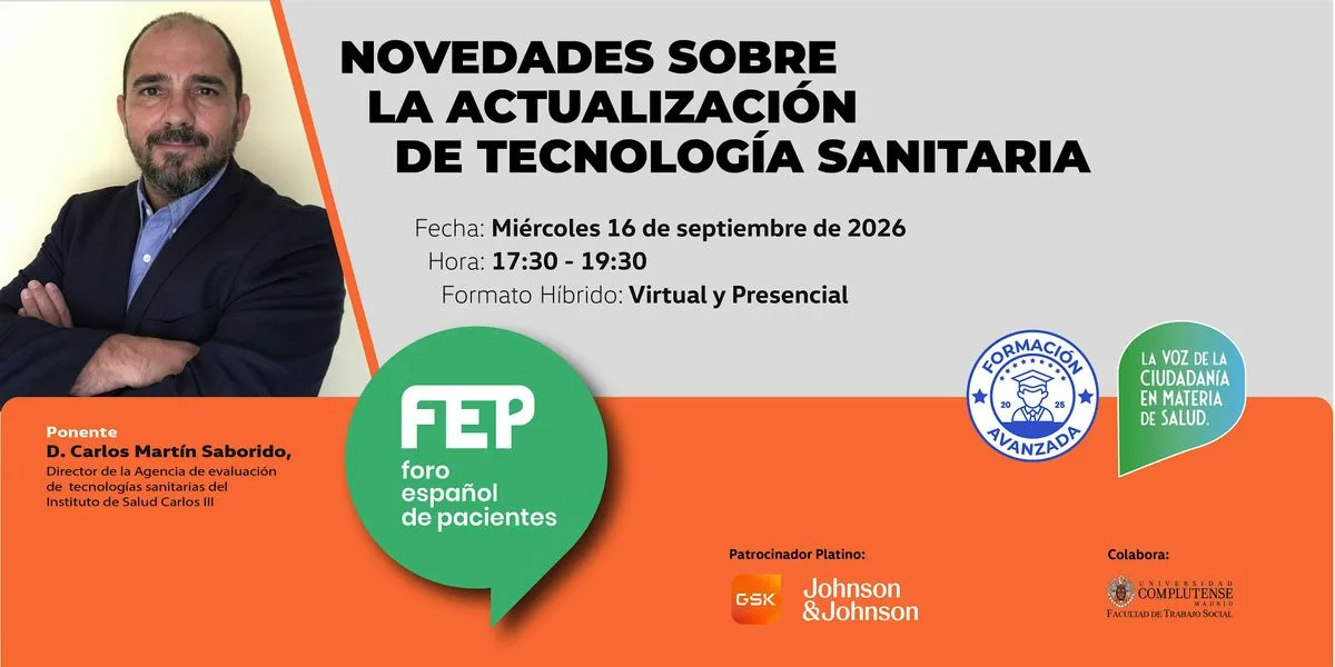 Novedades sobre la actualización de tecnología sanitaria