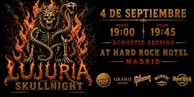 LUJURIA - live at Hard Rock Hotel Madrid (acoustic)