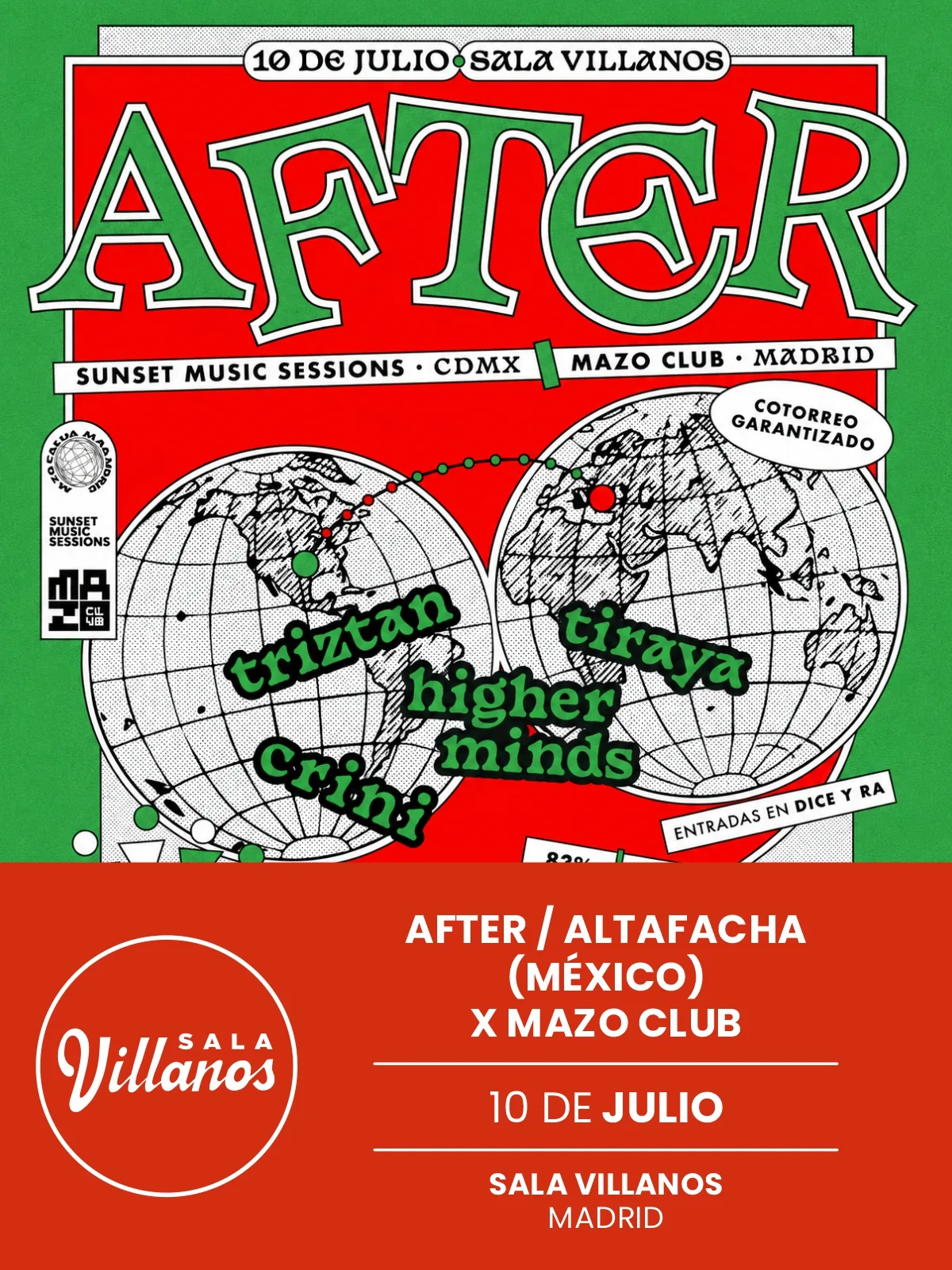 AFTER / AltaFacha (México) x MAZO CLUB