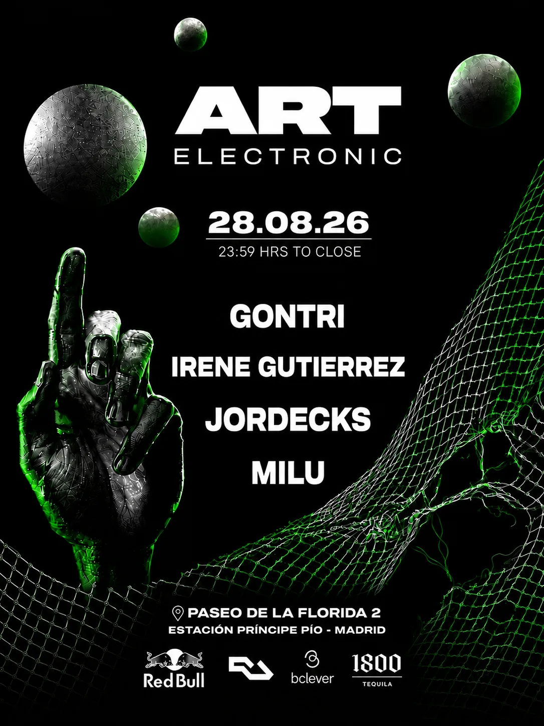 ART ELECTRONIC (FREE TICKETS)