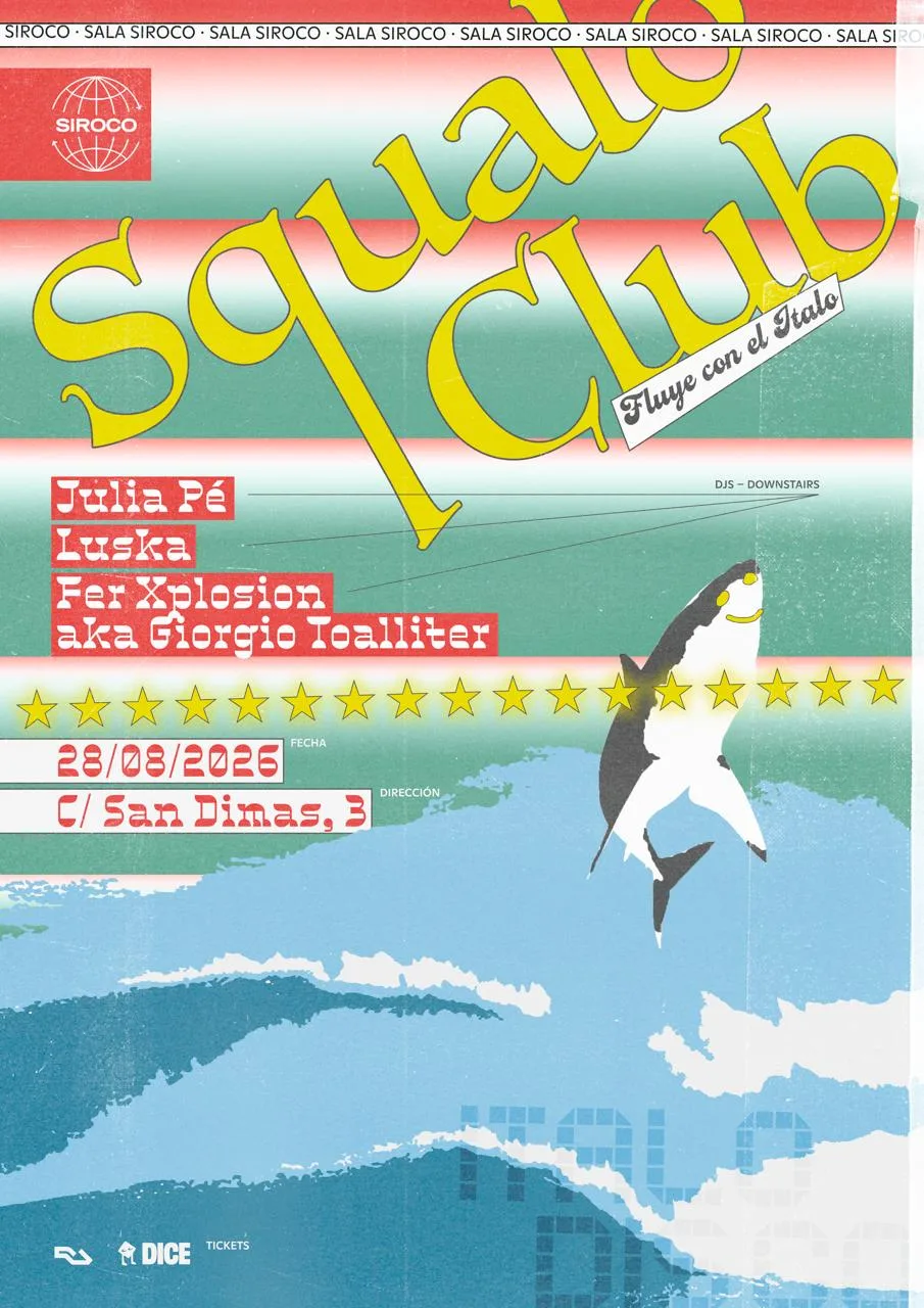 SQUALO: Julia Pé, Luska, Fer Xplosion aka Giorgio Toalliter