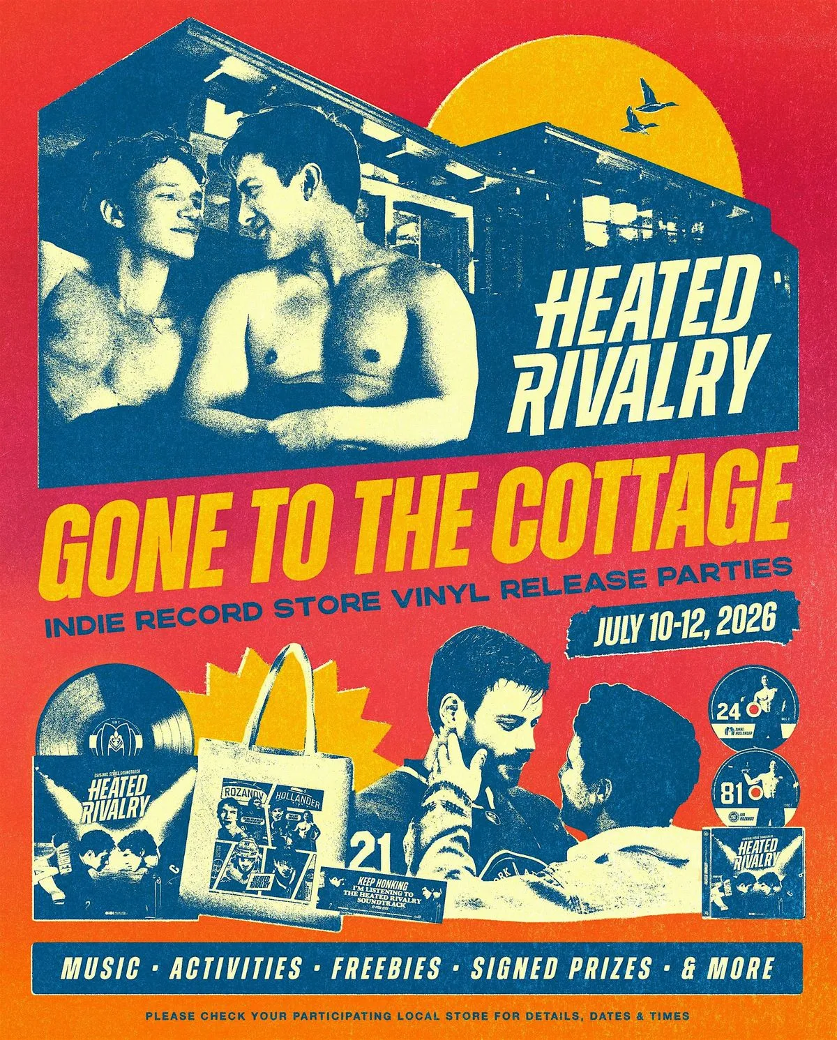Listening Party: GONE TO THE COTTAGE -  HEATED RIVALRY SOUNDTRACK