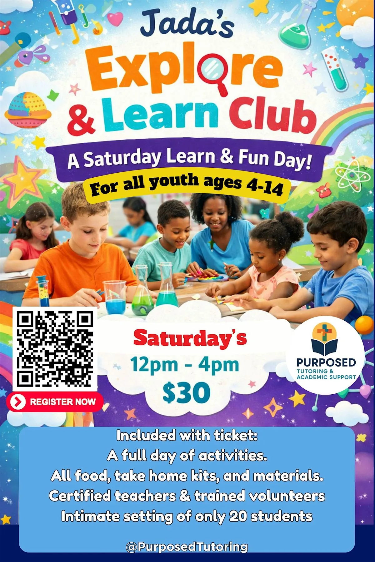 Jada's Explore &amp; Learn Club-LEGOS EDITION