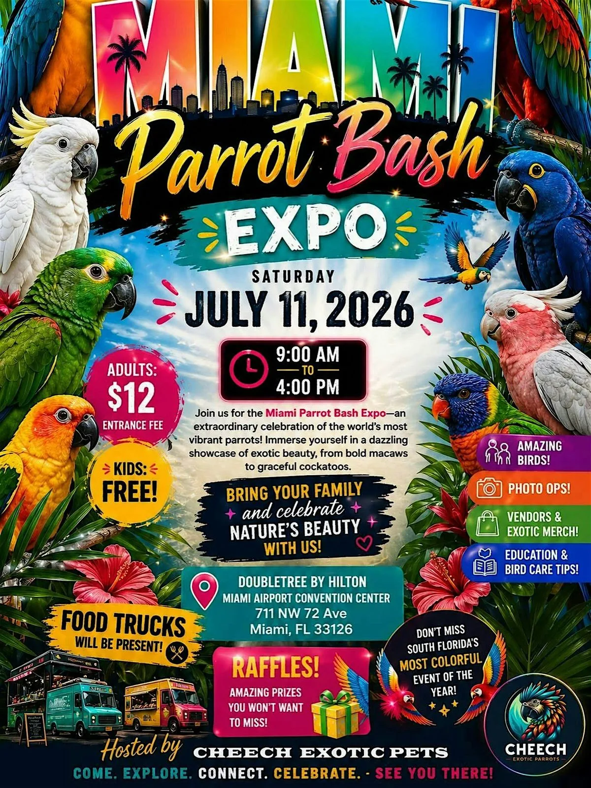 Miami Parrot Bash