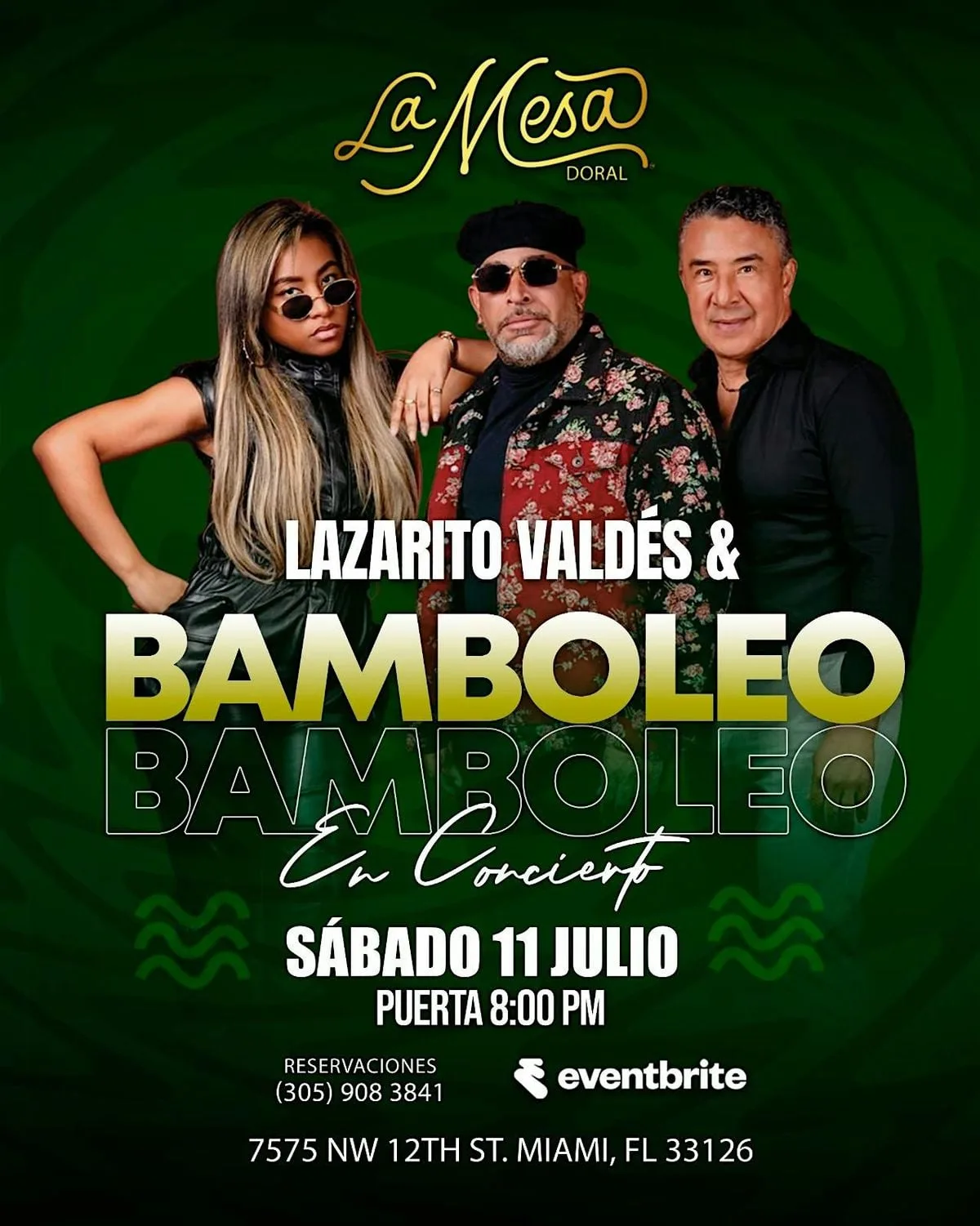 BAMBOLEO " FAMILY SHOW " LA MESA DORAL