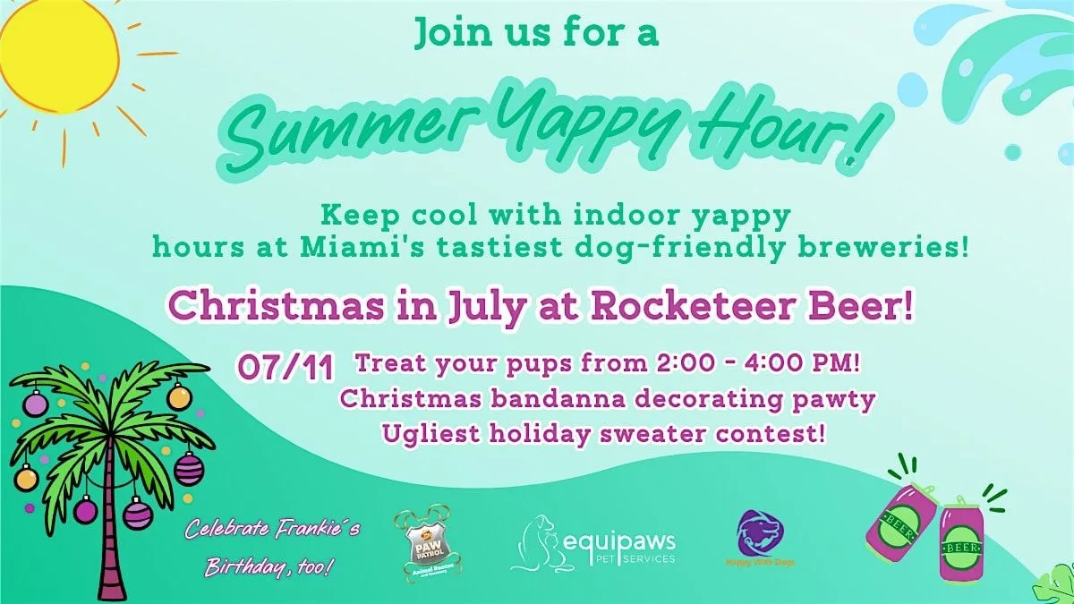Dog-friendly indoor yappy hour at Rocketeer Beer &amp; Provisions by the Falls!