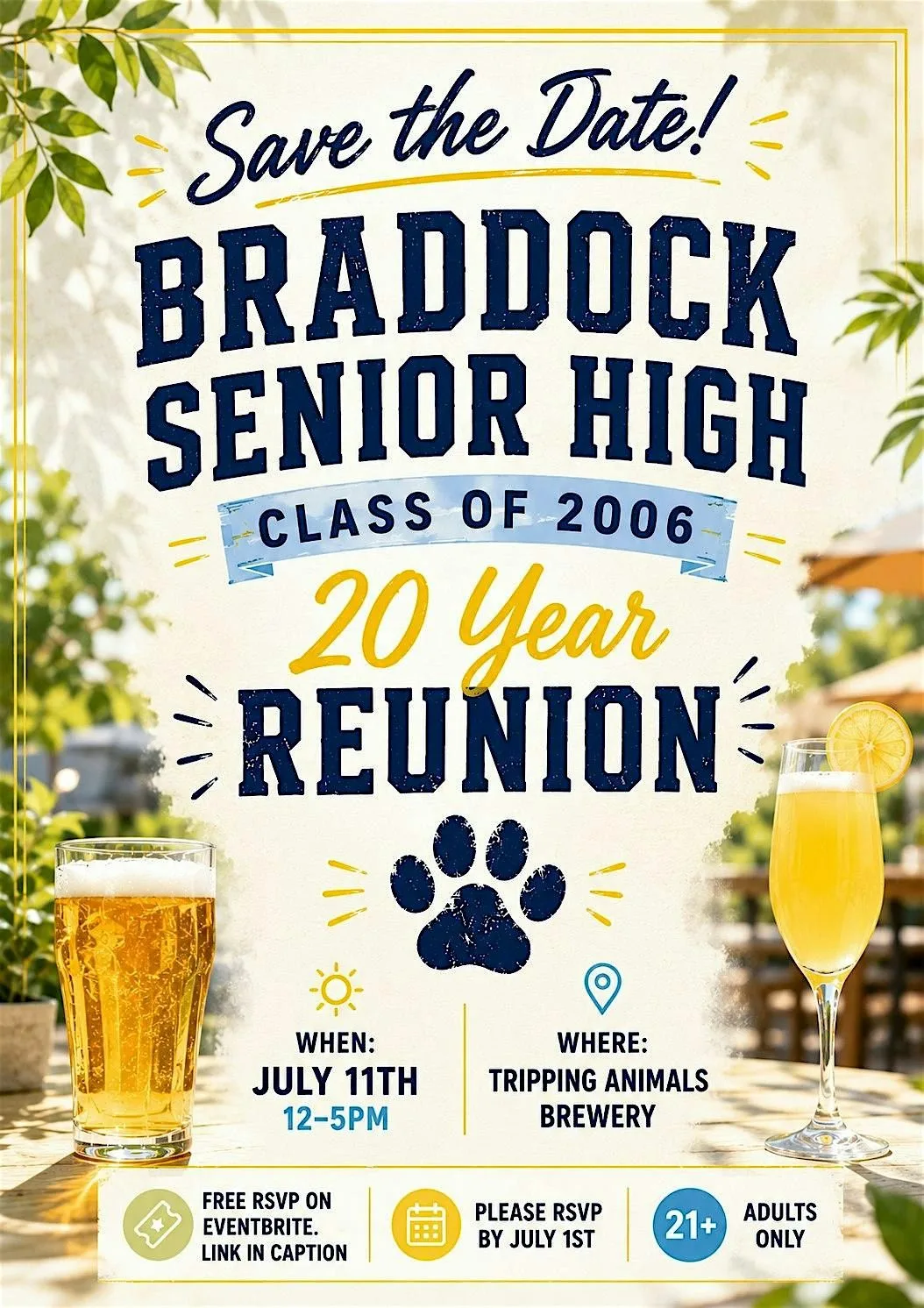 Class of 2006 - Braddock 20 Year Reunion