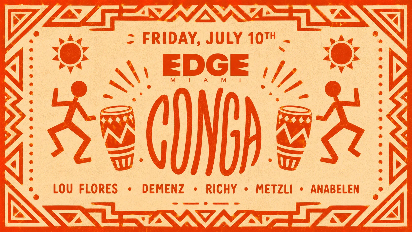 CONGA with Lou Flores, demenz, and More