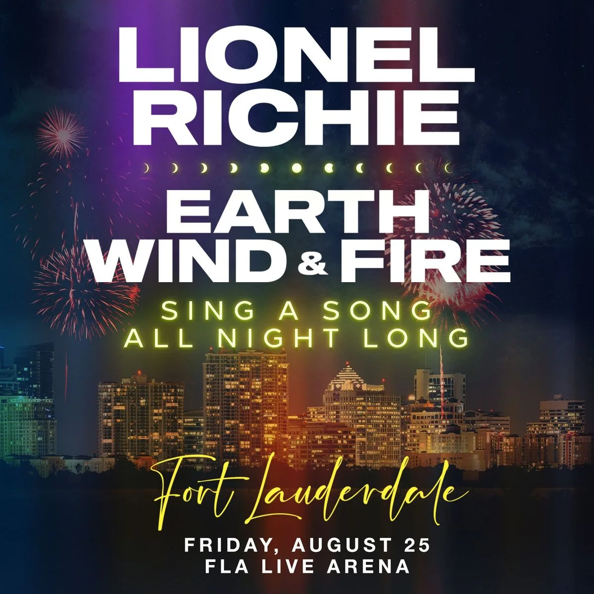 Lionel Richie with Earth, Wind &amp; Fire
