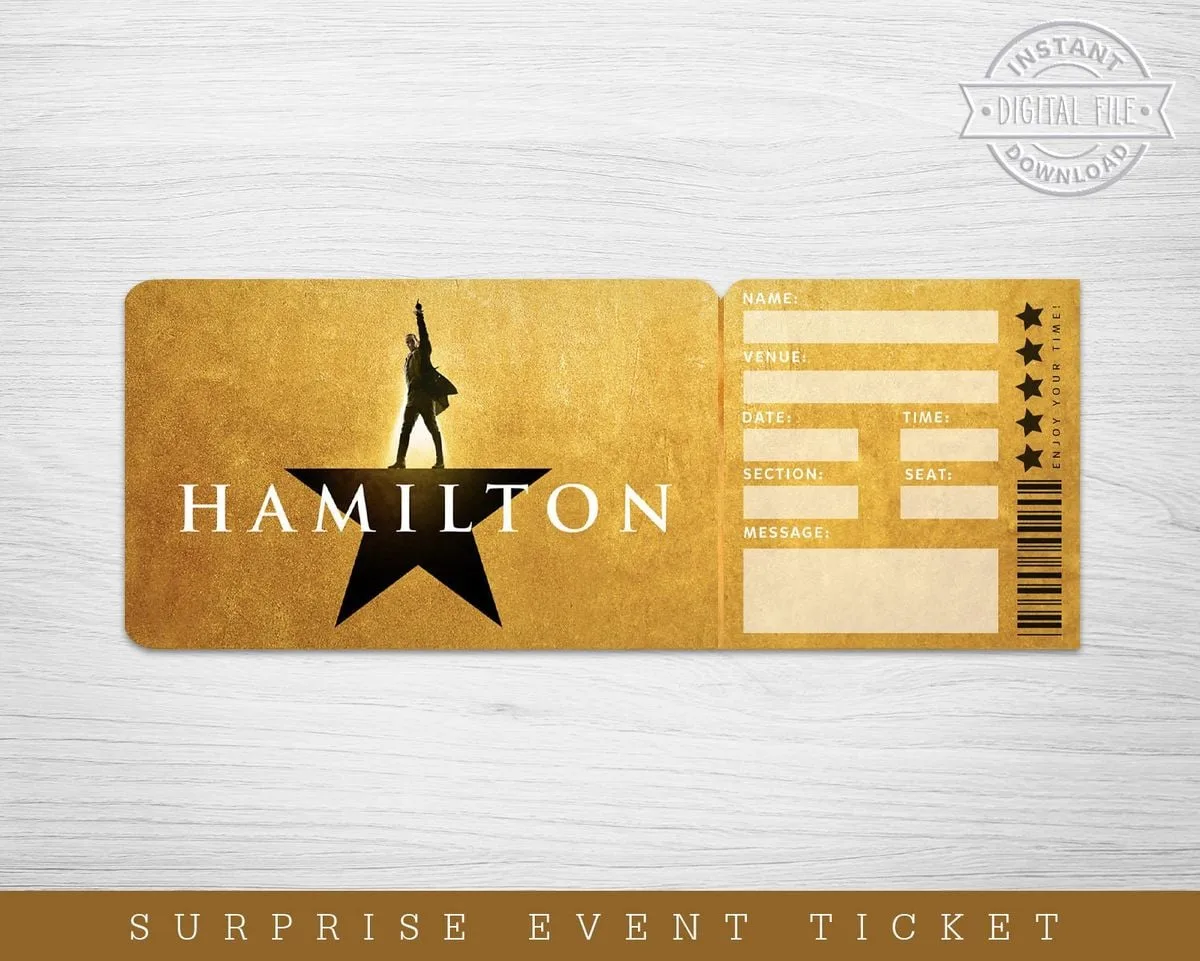 Hamilton at Richard Rodgers Theatre New York