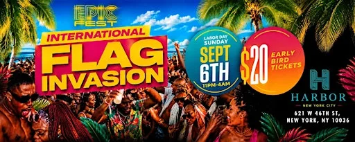 INTERNATIONAL FLAG INVASION | LABOR DAY SUNDAY NYC
