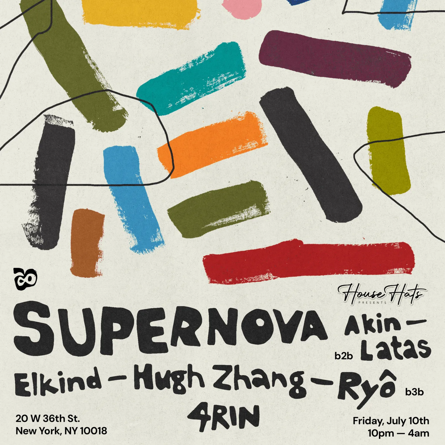 Cadence x House Hats NYC: Supernova with Akin B2B Latas